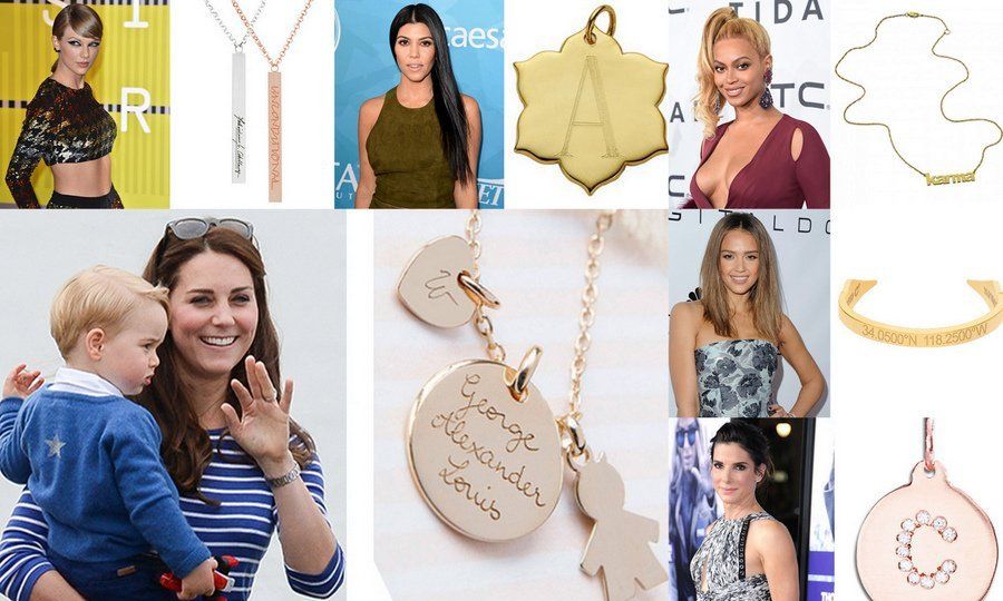 It's all about making your bling matter. When searching for a little inspiration for a jewelry revamp, take a note from some of the most fashion-forward celebrities and add a personalized piece. Click through to see which stars wear jewelry imprinted with the date of a special moment, a loved one's name or even a location and where you can get that custom style for yourself.
<br>
Photos: Getty Images