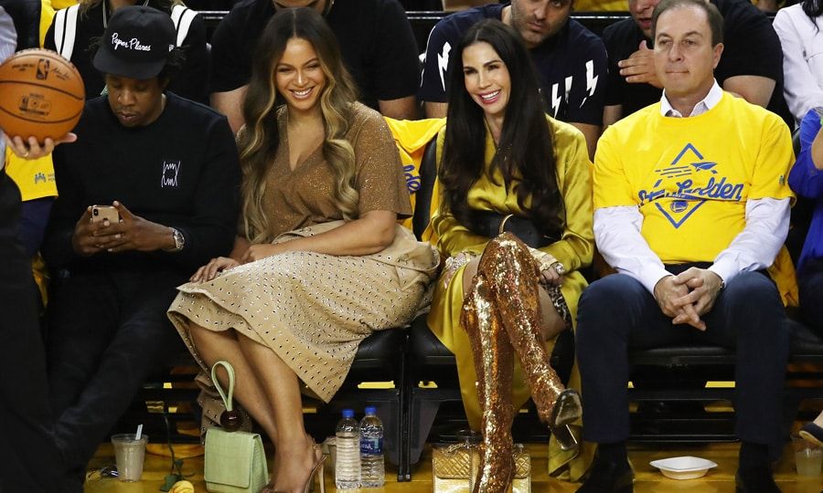 Beyonce at NBA Finals