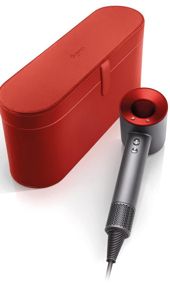 DYSON Supersonic Hair Dryer Gift Edition with Red Case