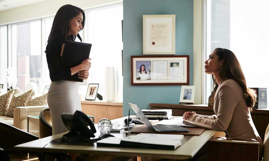 Gina Torres and Meghan Markle