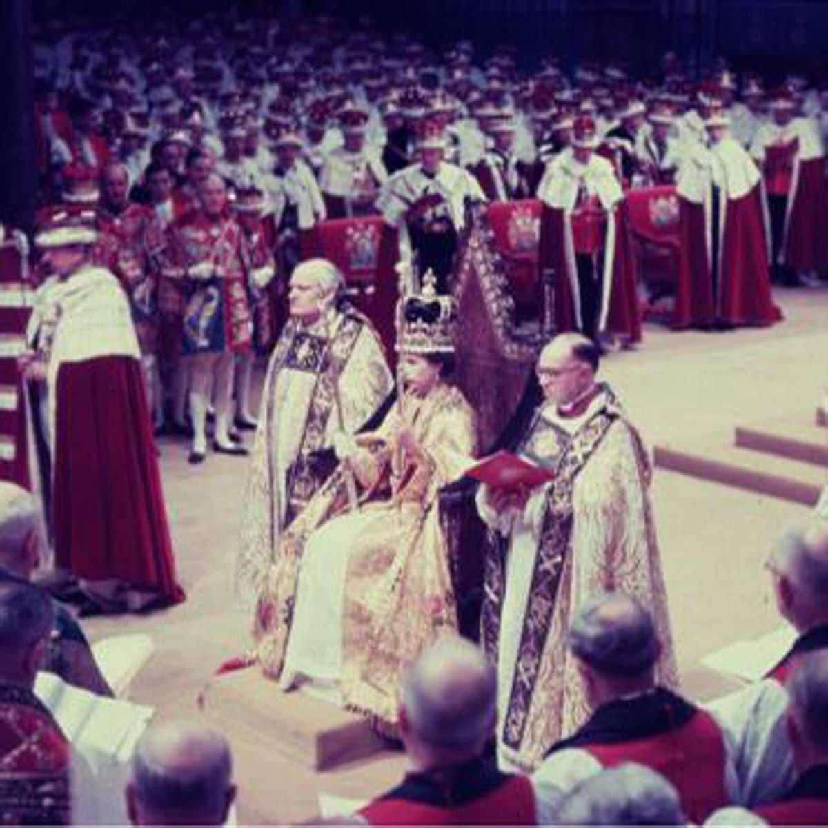 Queen Elizabeth's coronation took place at Westminster Abbey in 1953