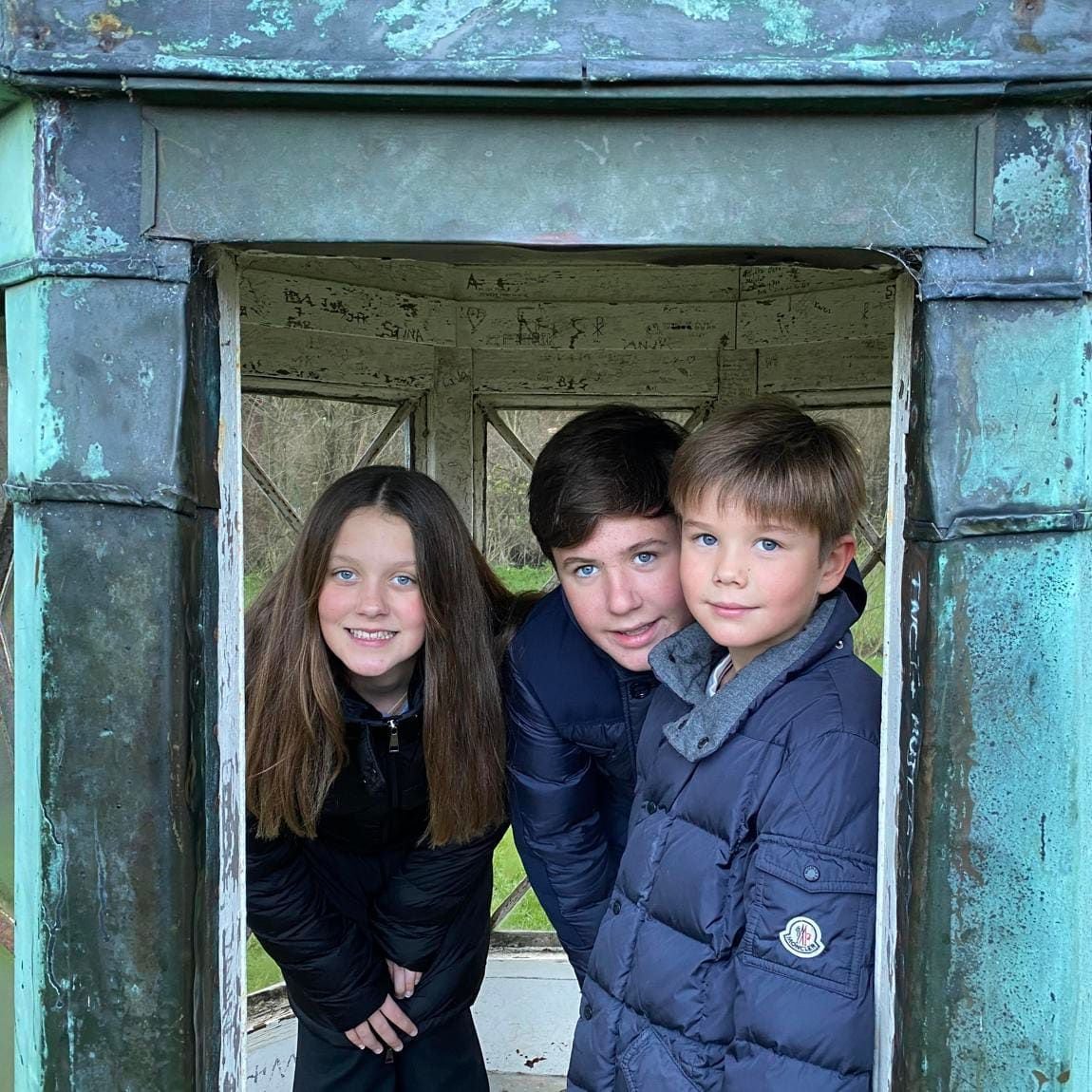 Crown Princess Mary of Denmark snapped the new photos of her children