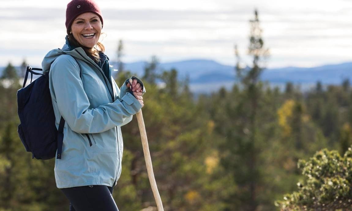 Crown Princess Victoria of Sweden Hikes at Skuleskogen National Park