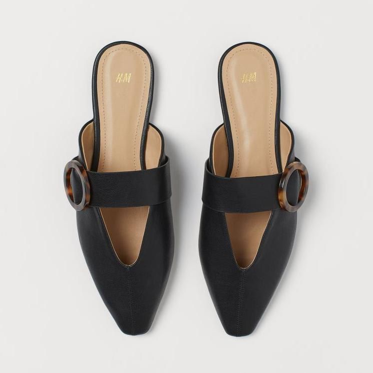 Black mules from H&M