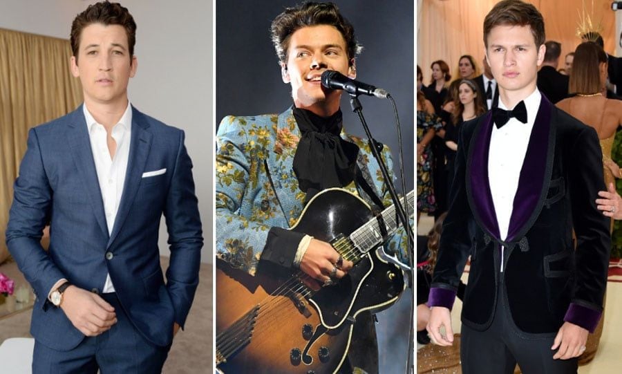 Miles Teller, Harry Styles, Ansel Elgort, Elvis movie 