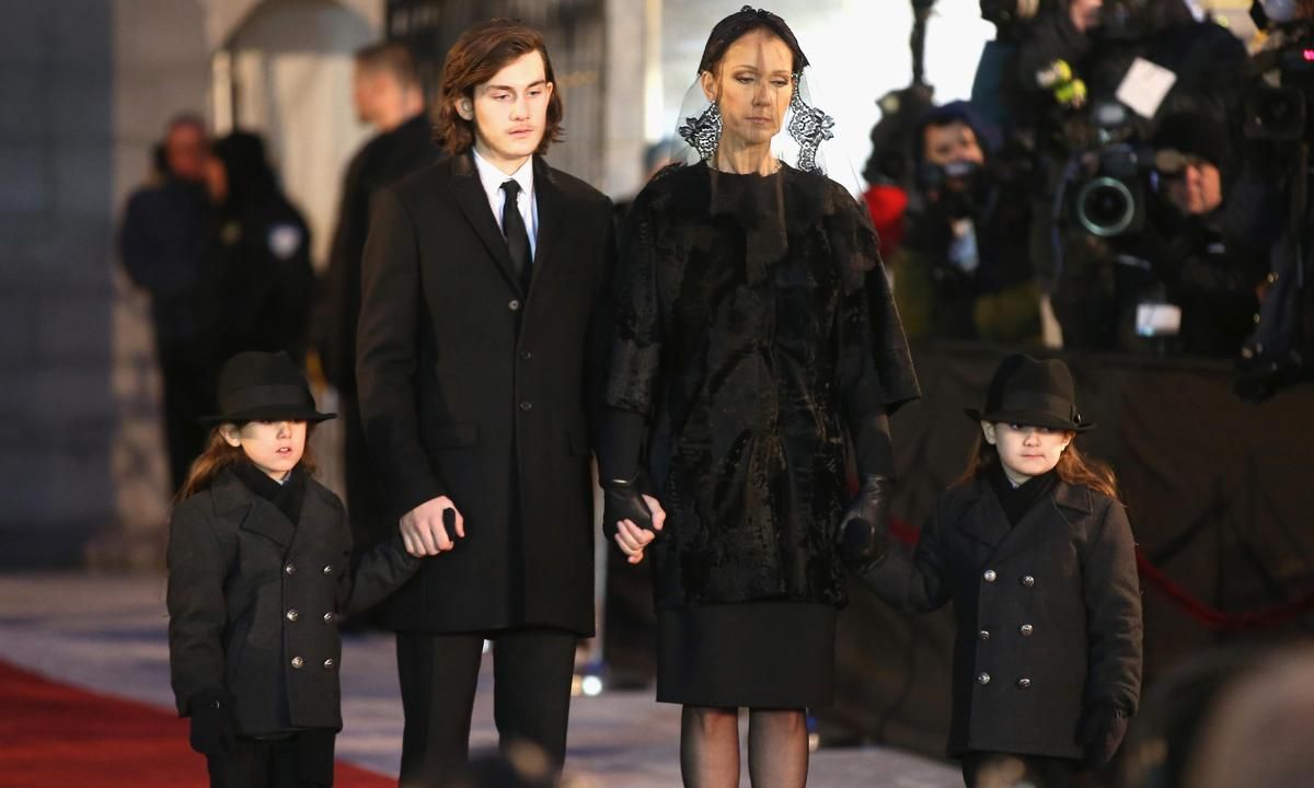 State Funeral Service for Celine Dion's Husband Rene Angelil