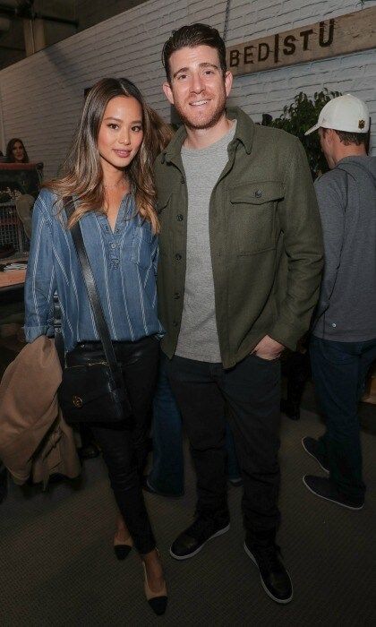 December 10: Jamie Chung and Bryan Greenberg attended the BED|STU Lakers shopping event in L.A.
Photo: Chelsea Lauren