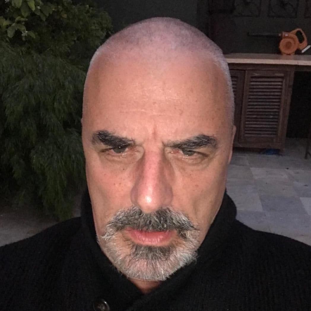 Chris Noth bald