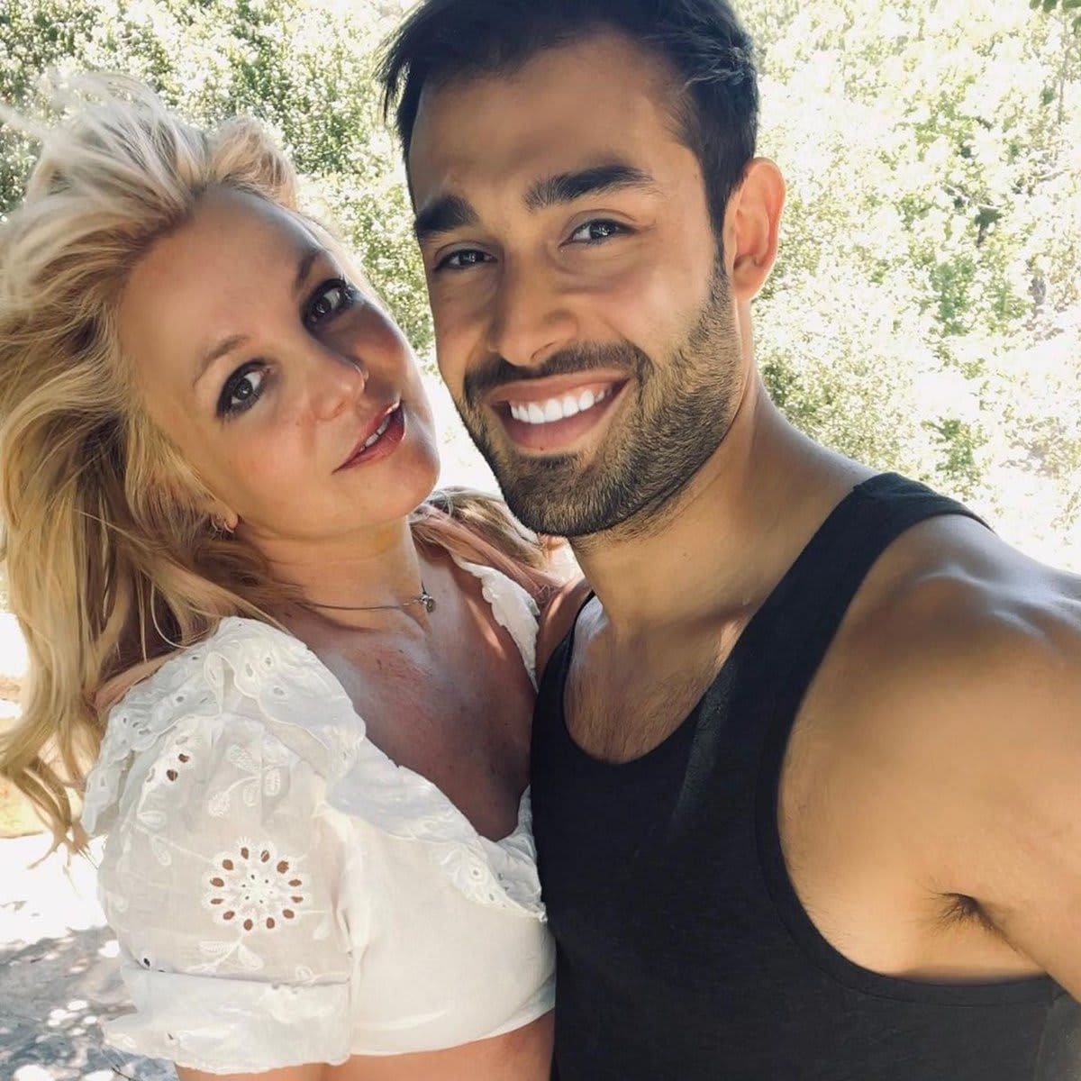 Britney Spears and Sam Asghari