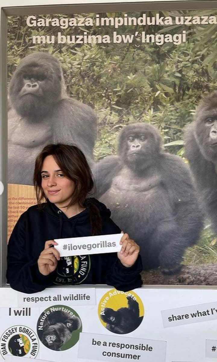 Camila Cabello in Rwanda