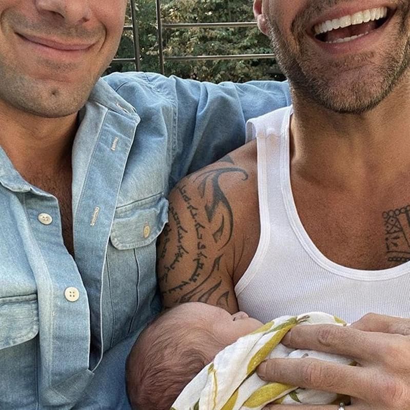 Ricky Martin y Jwan Yosef reciben a su segundo hijo juntos