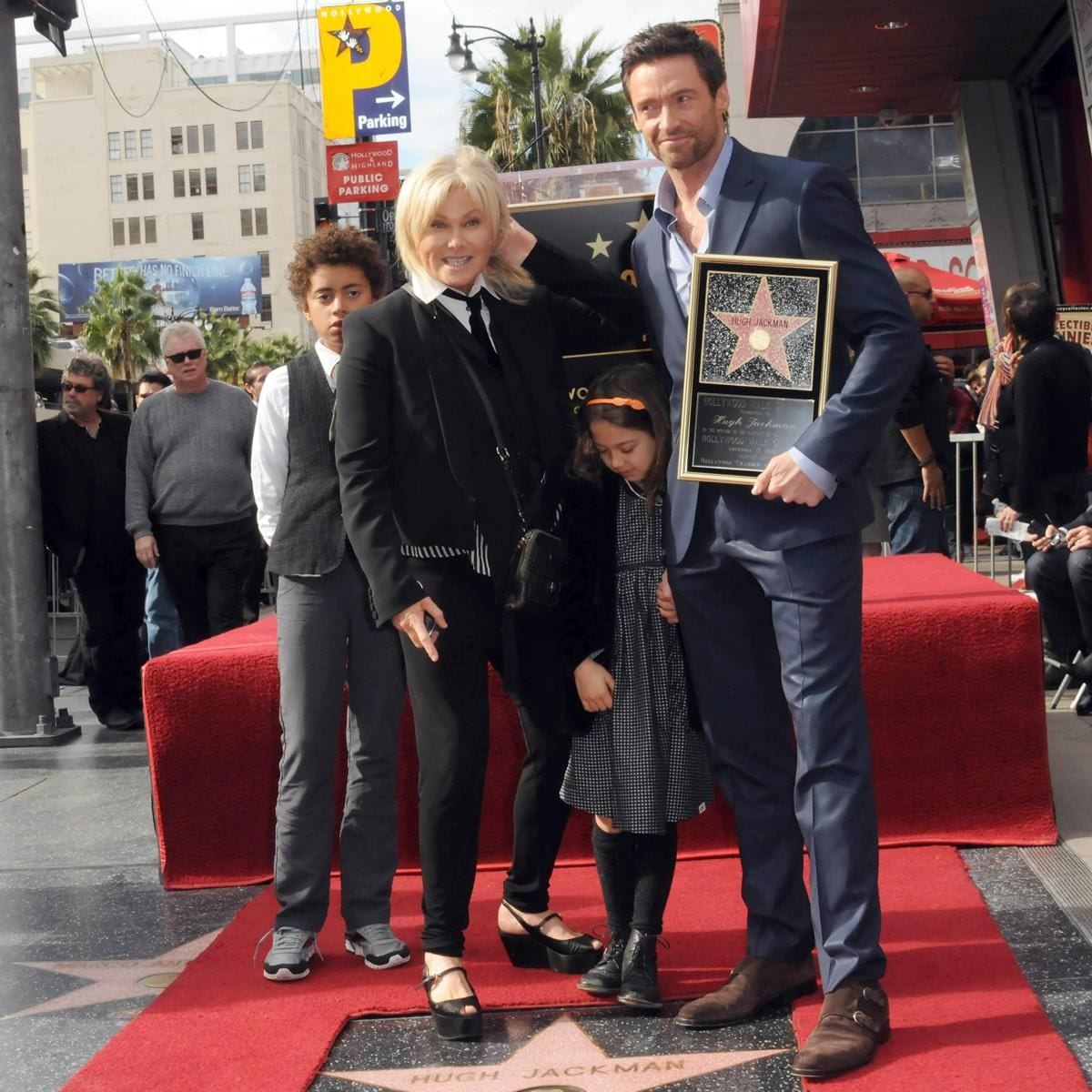 Hugh Jackman Honored On The Hollywood Walk Of Fame