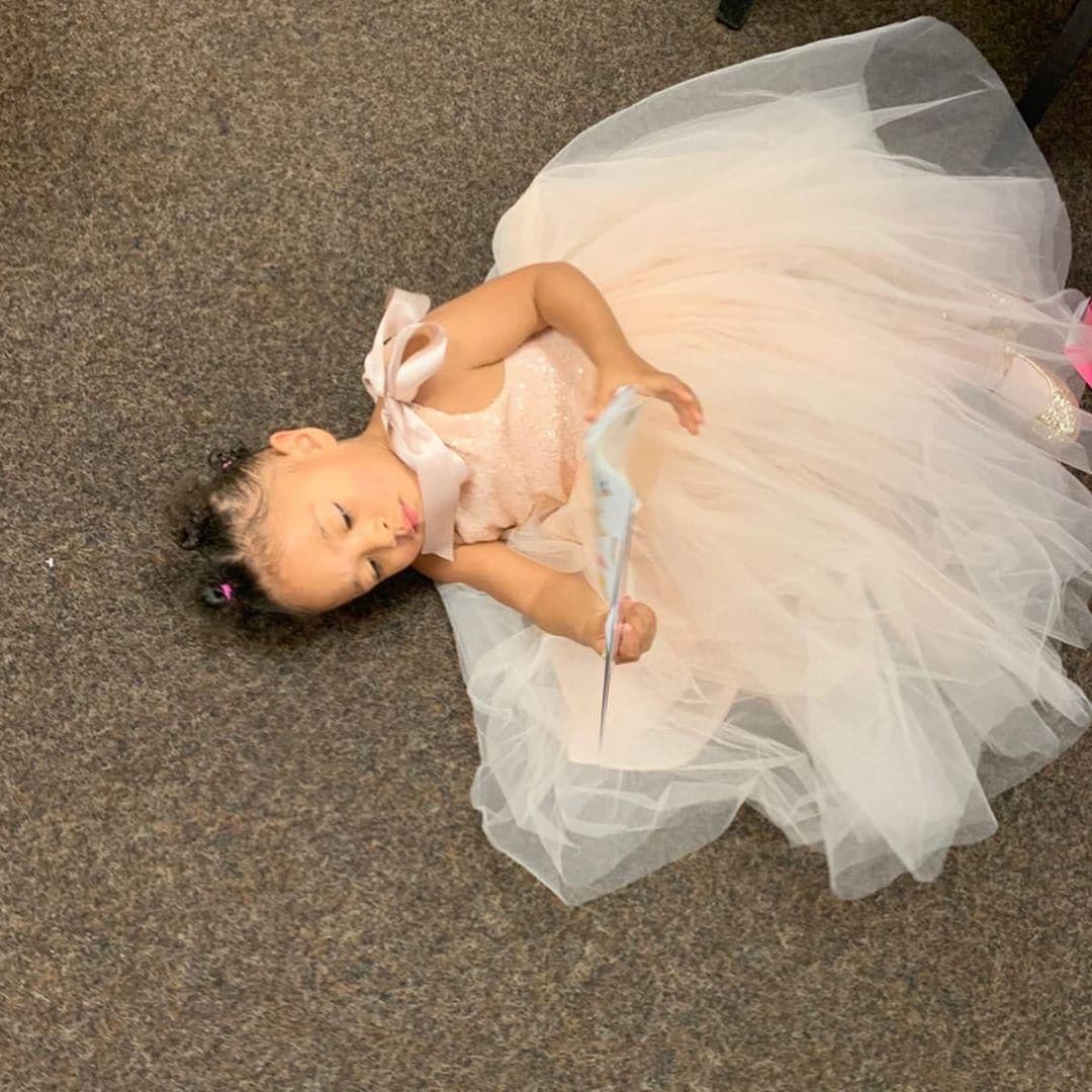 Serena Williams' daughter Olympia wedding flower girl