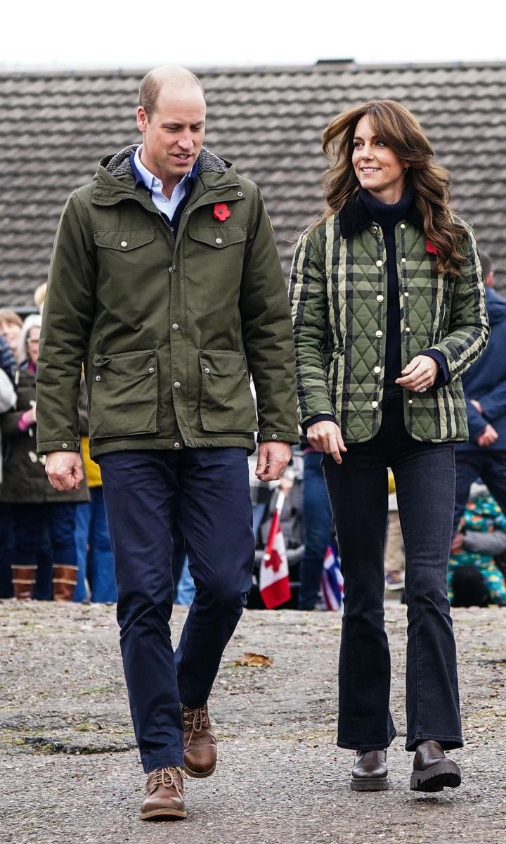 The Prince and Princess of Wales visited Scotland on Nov. 2