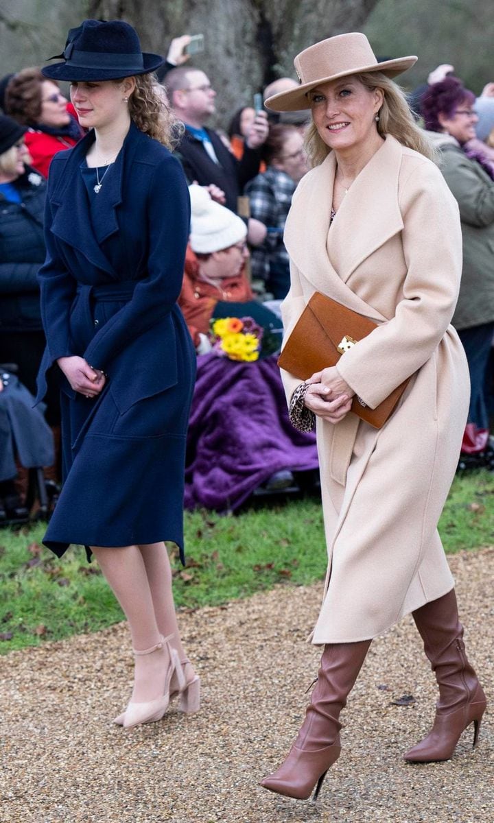 Lady Louise Windsor with her mother Sophie, Countess of Wessex
