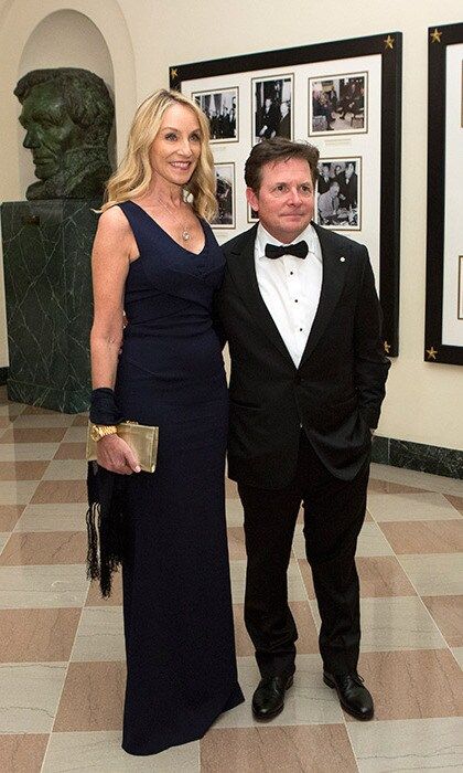 <i>Back To The Future</i> actor Michael J Fox and his partner Tracy Pollan were amongst the guests invited to the special evening.
<br>Photo: Getty Images