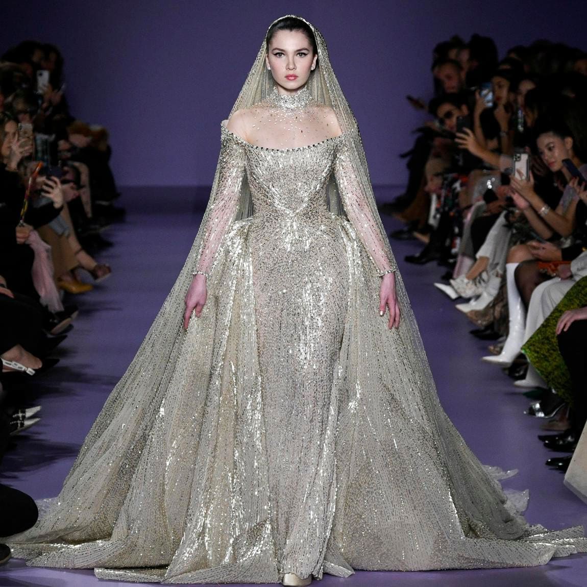 Georges Hobeika : Runway - Paris Fashion Week - Haute Couture Spring/Summer 2020