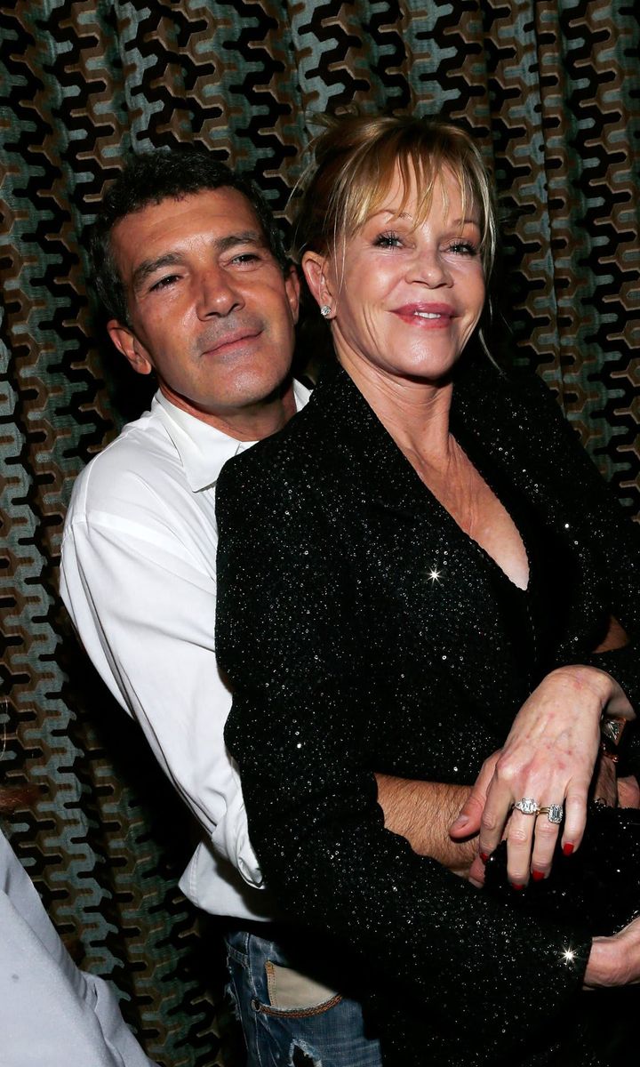 Melanie Griffith shares romantic photos starring Antonio banderas and other ex husbands