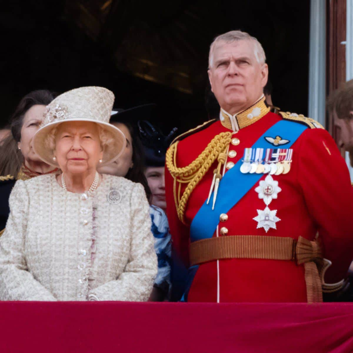 Prince Andrew asked Her Majesty's permission to step back