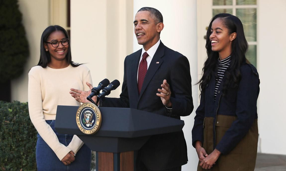 Michelle Obama, Sasha Obama, Malia Obama college advice