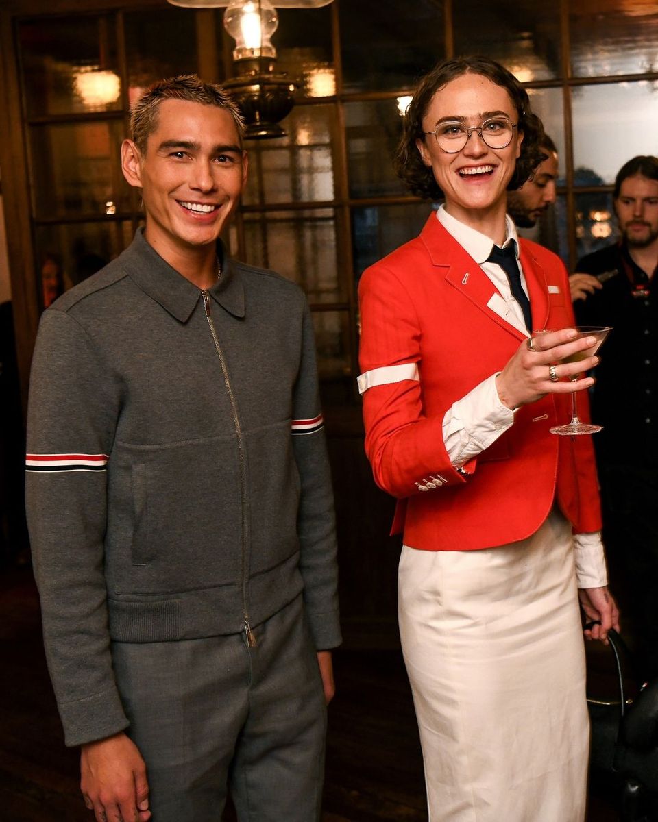 Cena de moda de Thom Browne en Nueva York