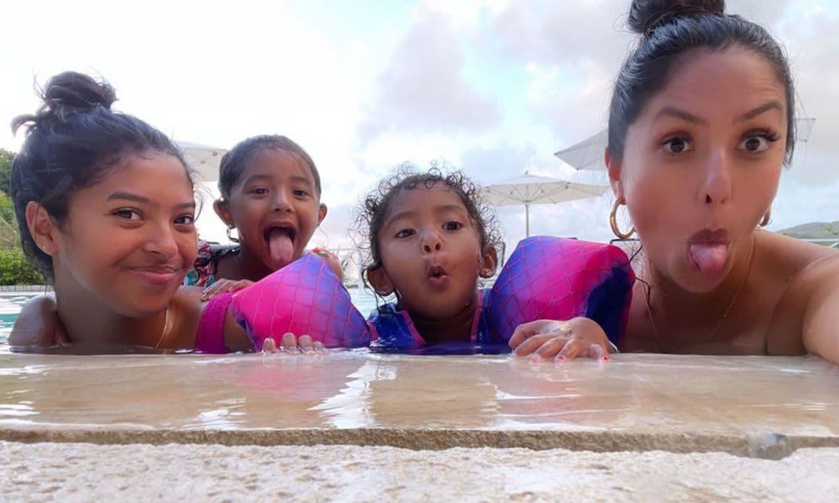 Vanessa Bryant vacations in Jamaica with daughters