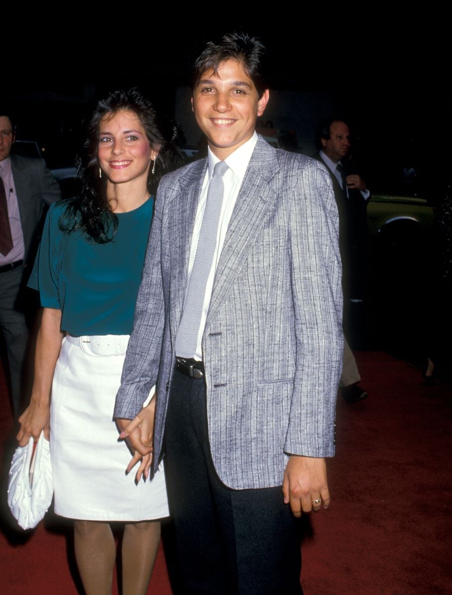 Ralph Macchio and Phyllis Fierro at the Premiere of 'Midnight Run' 1989