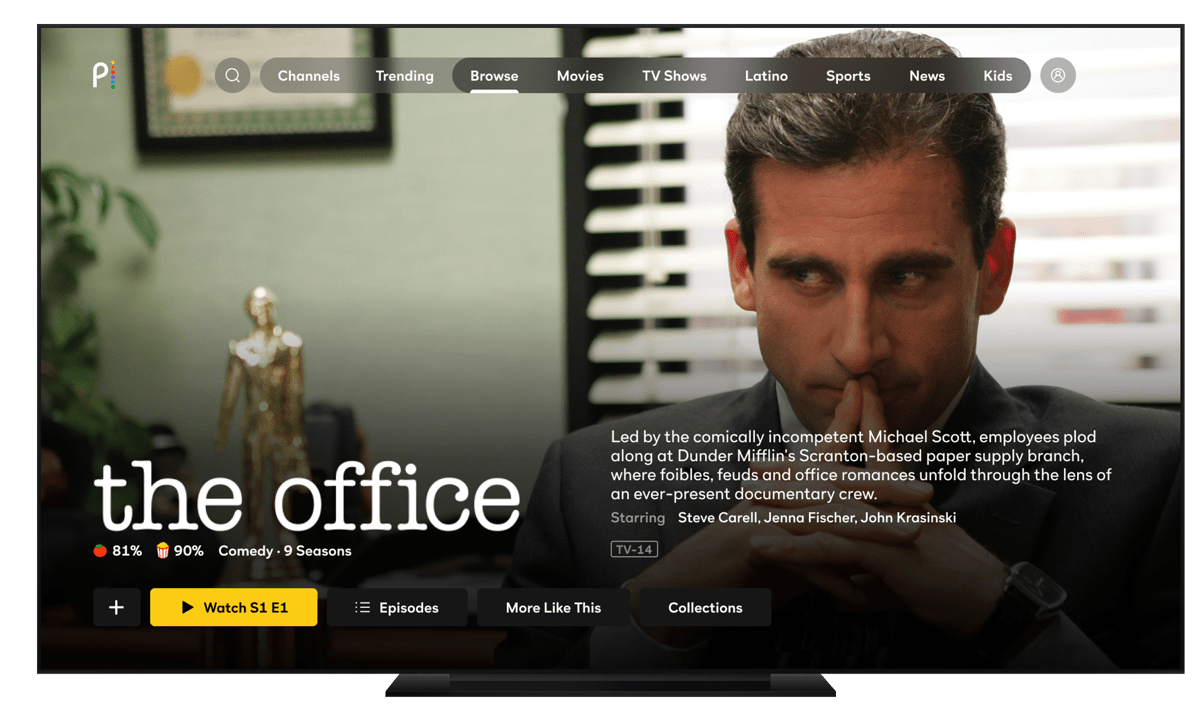 The Office on Peacock Show Page