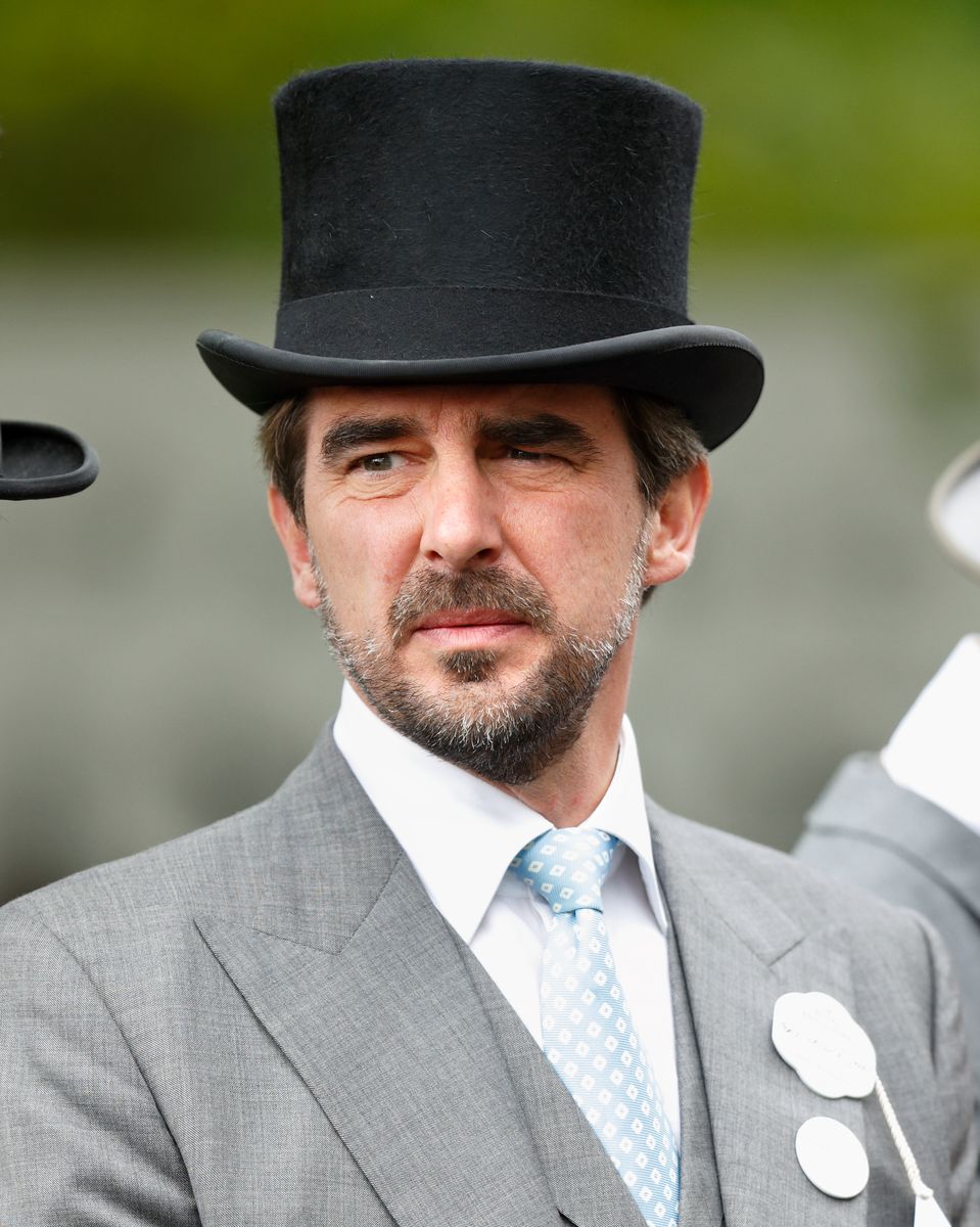 ASCOT, UNITED KINGDOM - JUNE 16: (EMBARGOED FOR PUBLICATION IN UK NEWSPAPERS UNTIL 48 HOURS AFTER CREATE DATE AND TIME) Prince Nikolaos of Greece attends day 3 'Ladies Day' of Royal Ascot at Ascot Racecourse on June 16, 2016 in Ascot, England. (Photo by Max Mumby/Indigo/Getty Images)