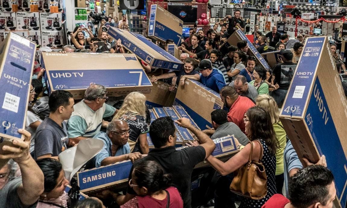 Black Friday In Sao Paulo