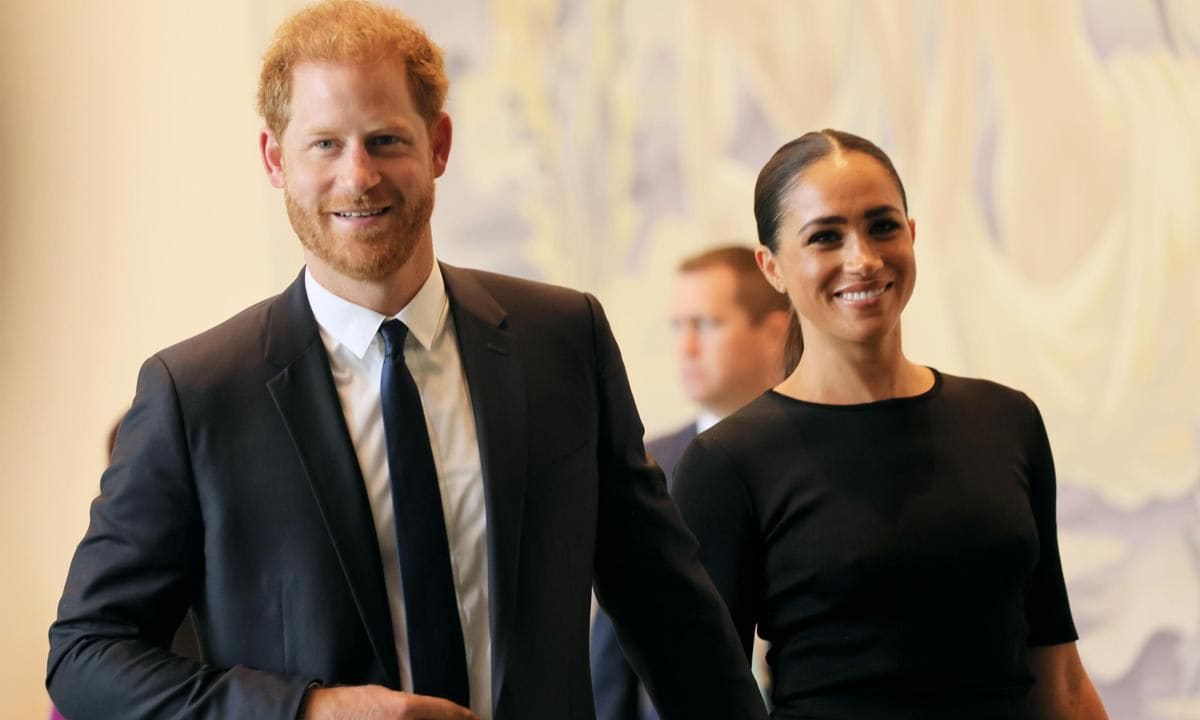 Meghan Markle, Prince Harry and their Archewell Foundation were honored with the Partner Organization Award at the event in NYC