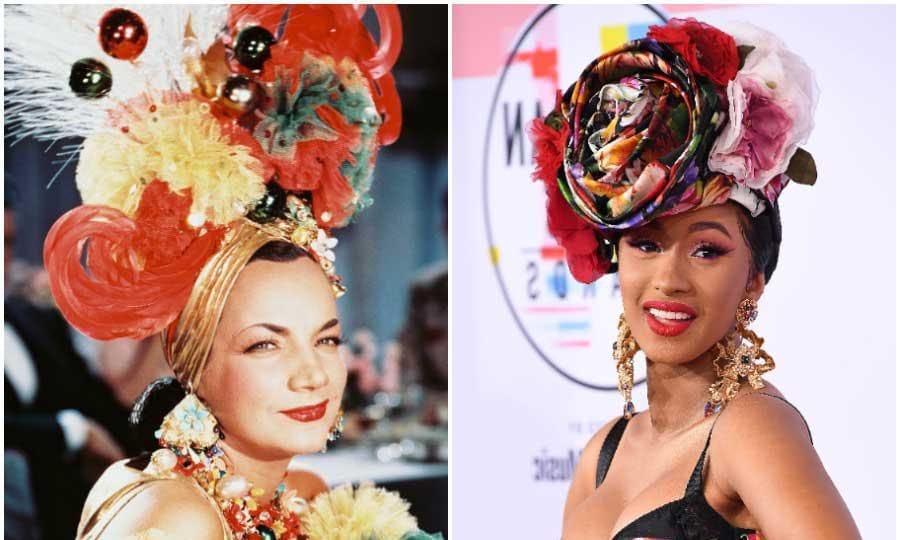 Carmen Miranda Cardi B