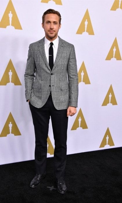 February 6: Check out that style! Ryan Gosling looked dapper in a suit by Salvatore Ferragamo during the 89th Annual Academy Awards Nominee Luncheon in Beverly Hills.
Photo: Steve Granitz/WireImage