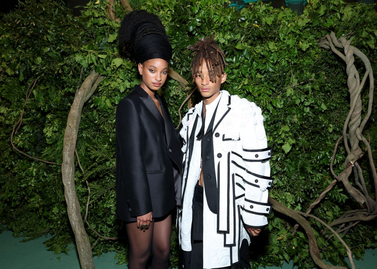 Willow Smith and Jaden Smith attend the 2024 Met Gala celebration "The Sleeping Beauties: the awakening of fashion" at the Metropolitan Museum of Art 