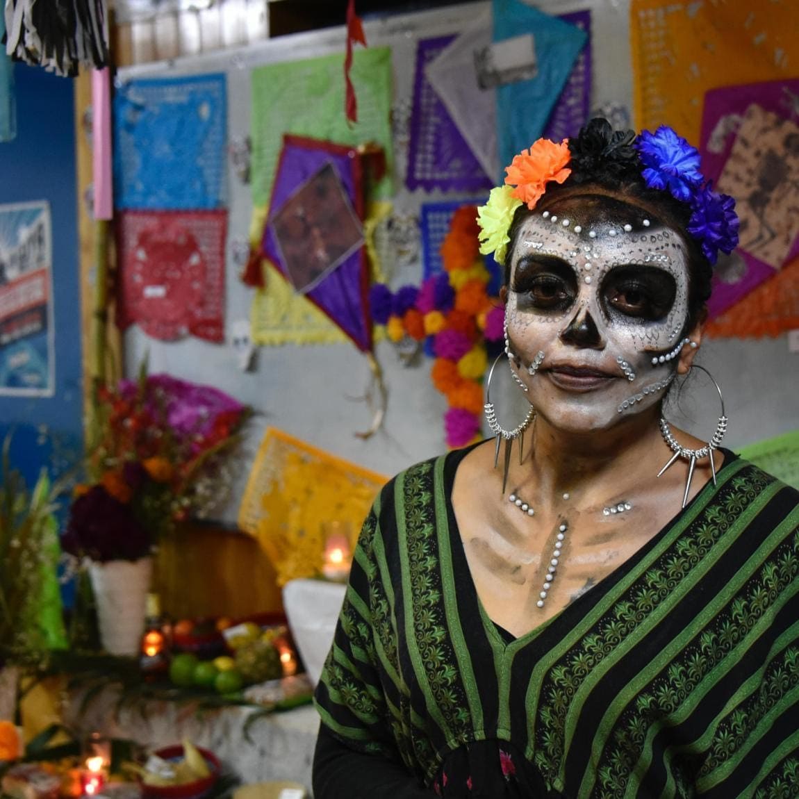 Ofrendas (altars) to honor the deceased