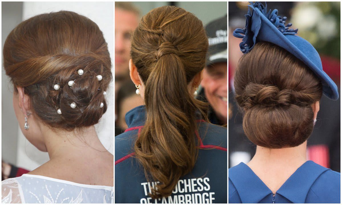 Kate Middleton Updos