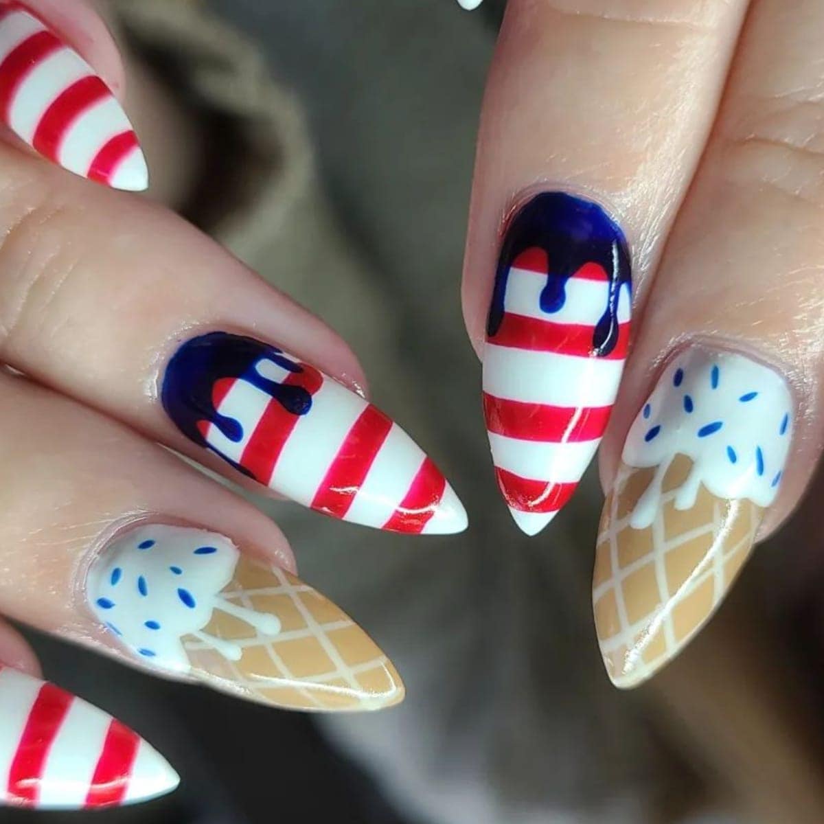 Ice Cream nails