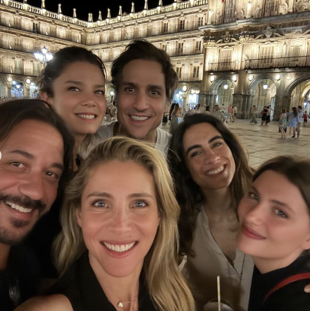 Elsa Pataky and her friends in Spain