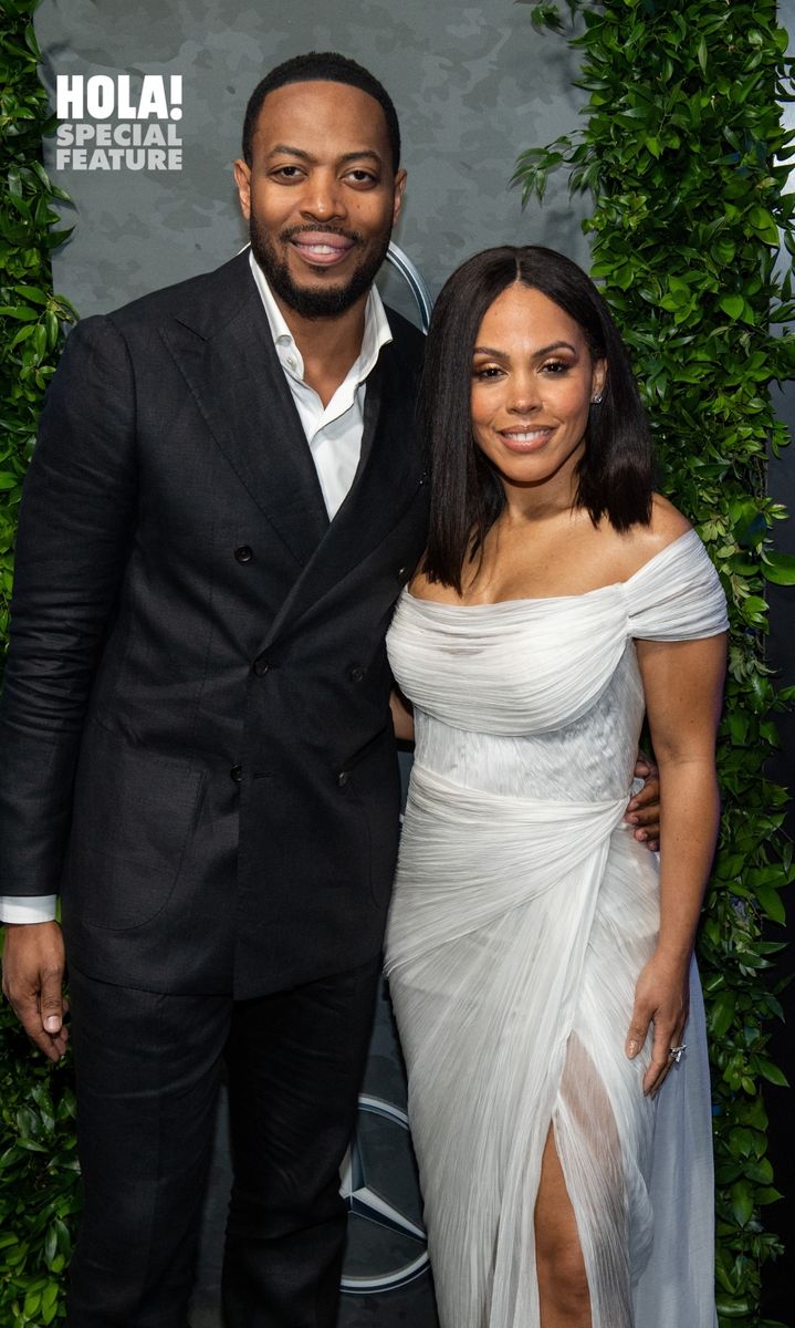 Amirah Vann and her husband Patrick Oyeku 