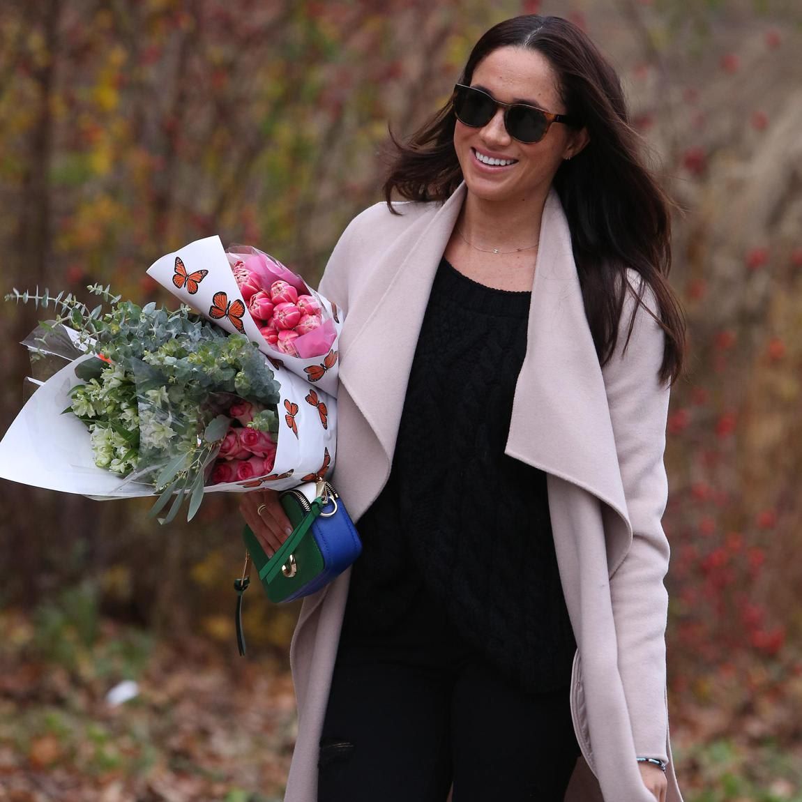 Meghan Markle was pictured wearing the necklace in December of 2016