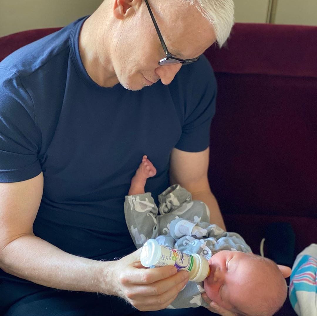 Celebrity Parents, Anderson Cooper