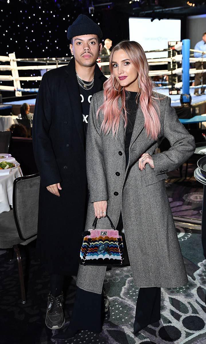 Evan Ross and Ashlee Simpson-Ross fight night