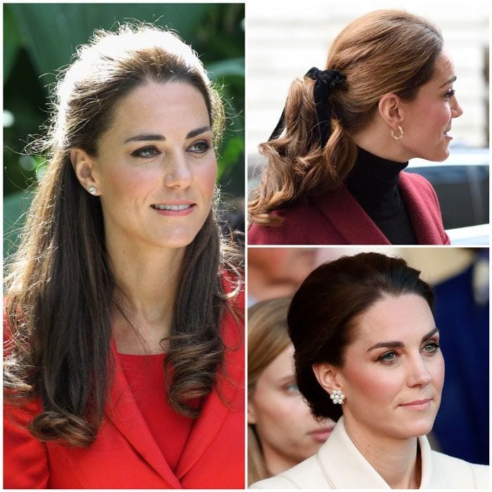 Kate Middleton Hair Changes