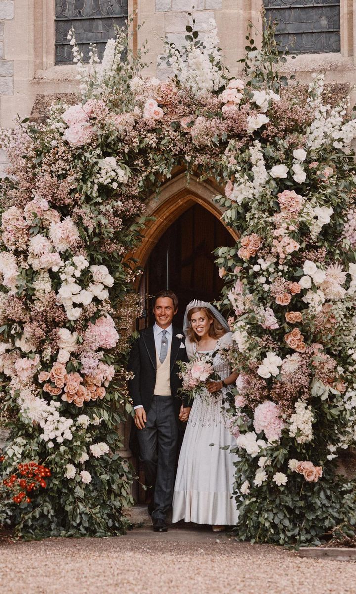 The ceremony took place at The Royal Chapel of All Saints at Royal Lodge, Windsor