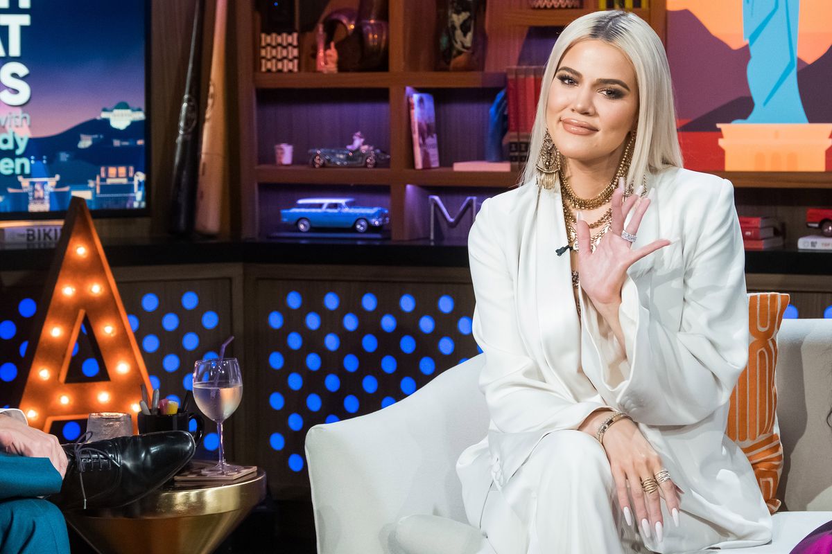 WATCH WHAT HAPPENS LIVE WITH ANDY COHEN -- Pictured: Khloe Kardashian -- (Photo by: Charles Sykes/Bravo/NBCU Photo Bank/NBCUniversal via Getty Images)