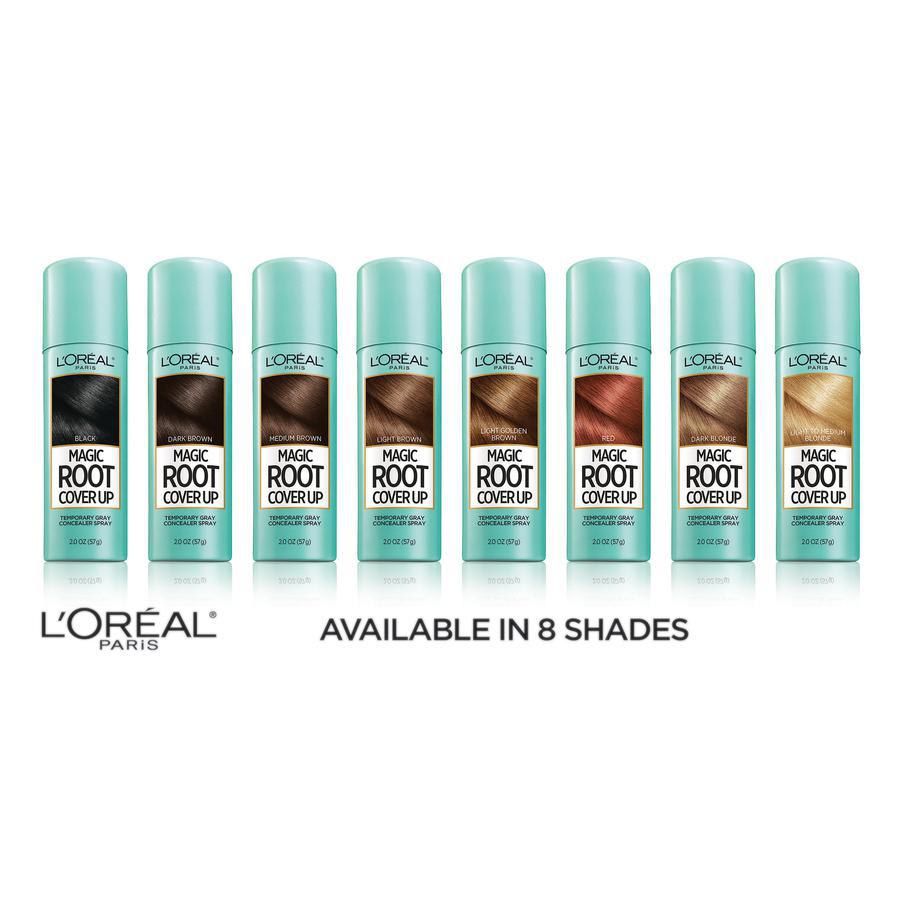 L'Oreal Paris Magic Root Cover Up Gray Concealer Spray Shades