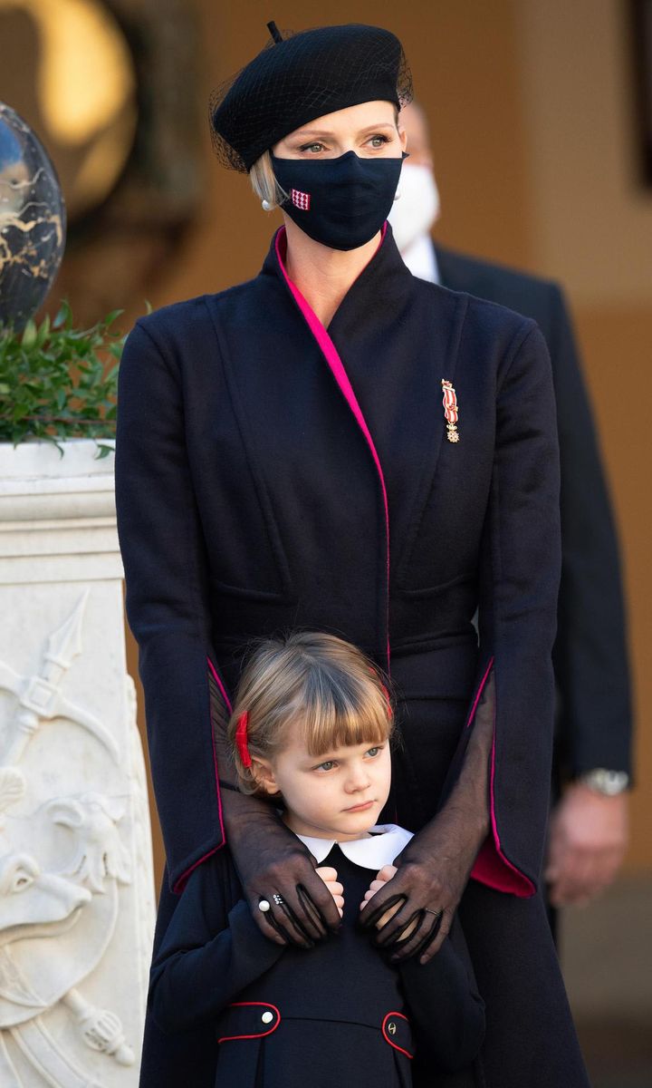 Princess Charlene shared a sweet moment with her daughter.