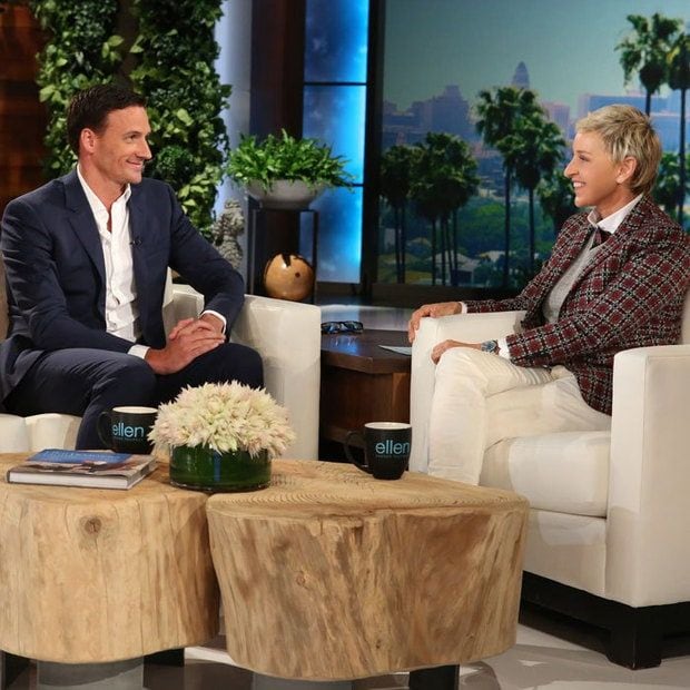 The Olympian admitted to Ellen DeGeneres that his suspension is "heart breaking."
Photo: Michael Rozman/Warner Bros.