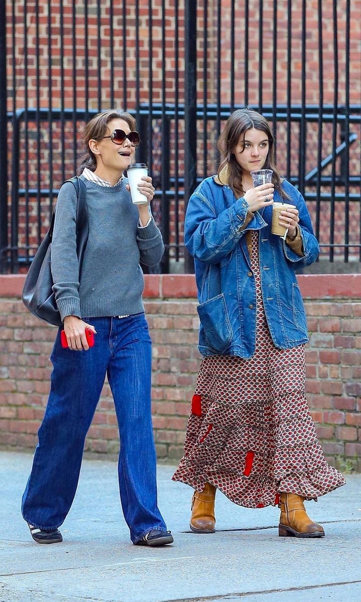 Katie Holmes and Suri Cruise