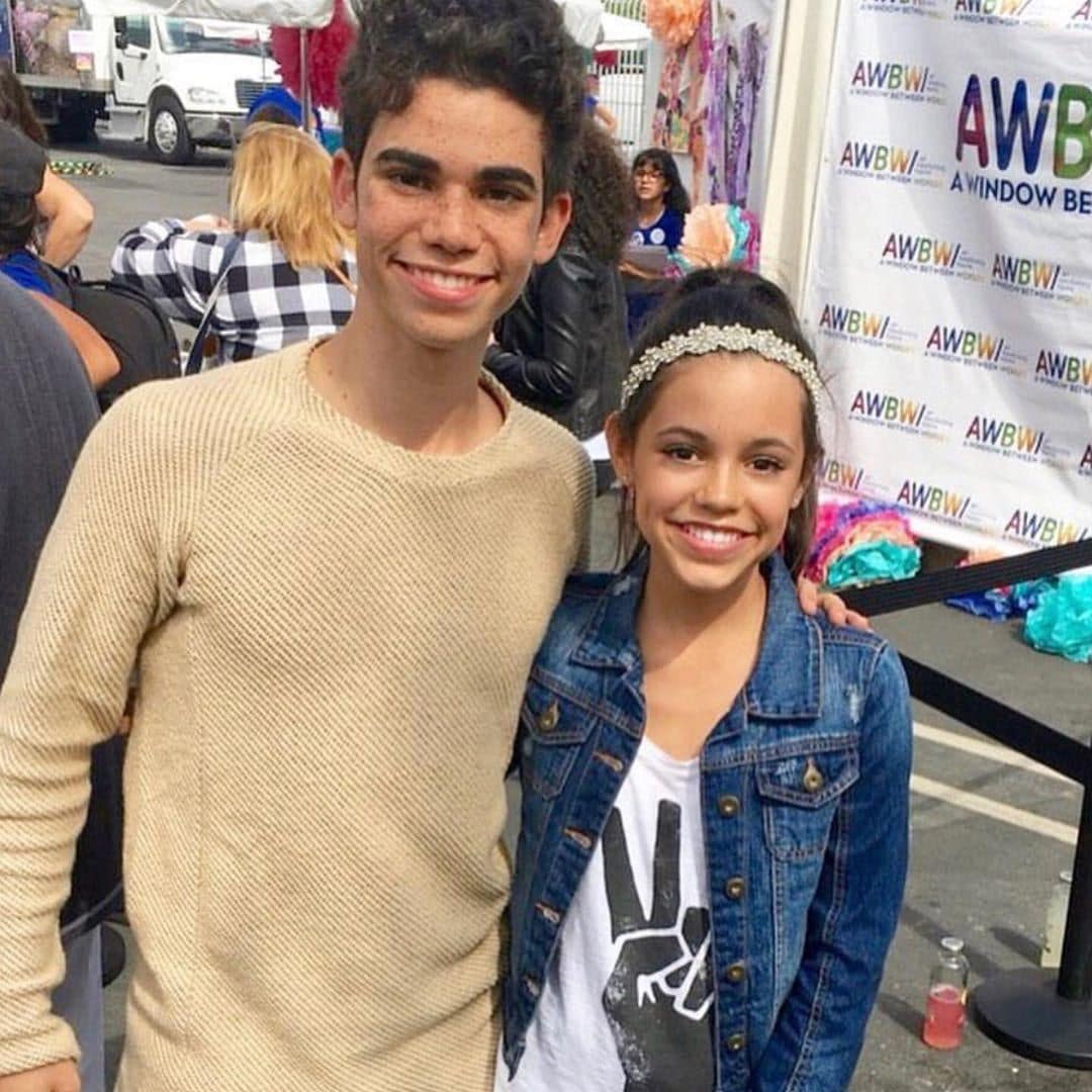 Jenna Ortega and Cameron Boyce